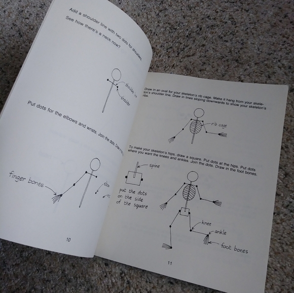 Skeleton drawing book - Picture 3 of 5